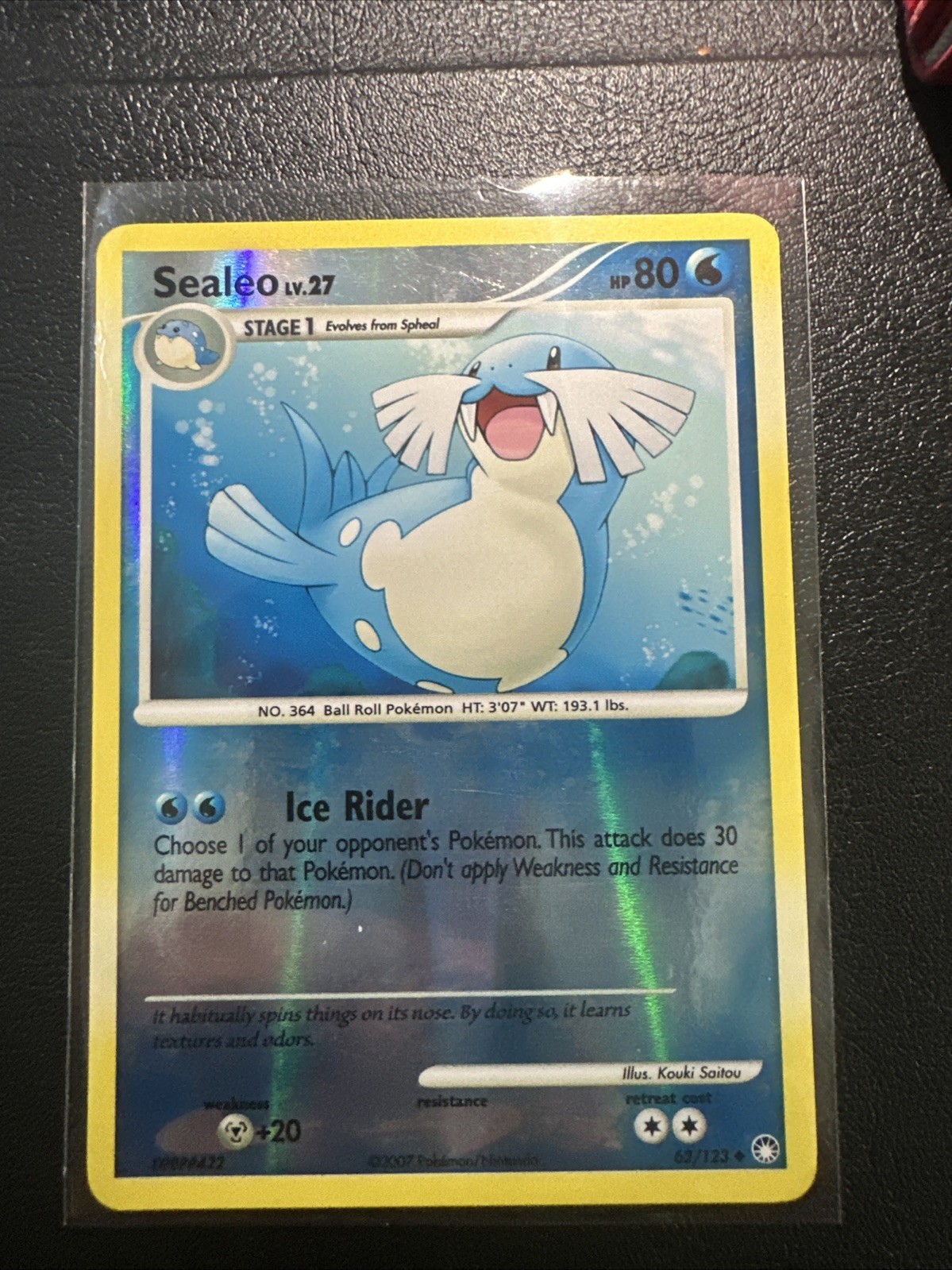Sealeo 62/123 Mysterious Treasures Reverse Holo