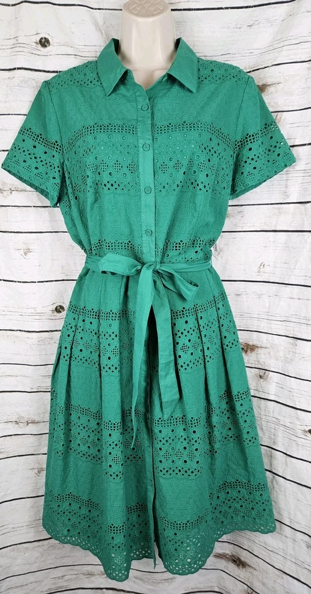 slim fit dress slacks Vintage 60's Talbots Eyelet Lace + Floral Cotton Maxi Skirt