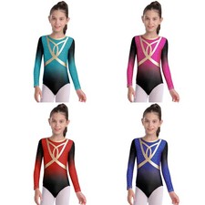 Mädchen Gymnastik Tanzkurs Body Tanzen Trikot Ausbildung Tanzbekleidung Sport