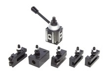 Torretta a cambio rapido per tornio SOGI TOR-200 - perno M16 - 5 cartelle