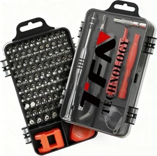 TFN 113-in-1 Precision Screwdriver Set, Mini Screw driver set kit with 98... 