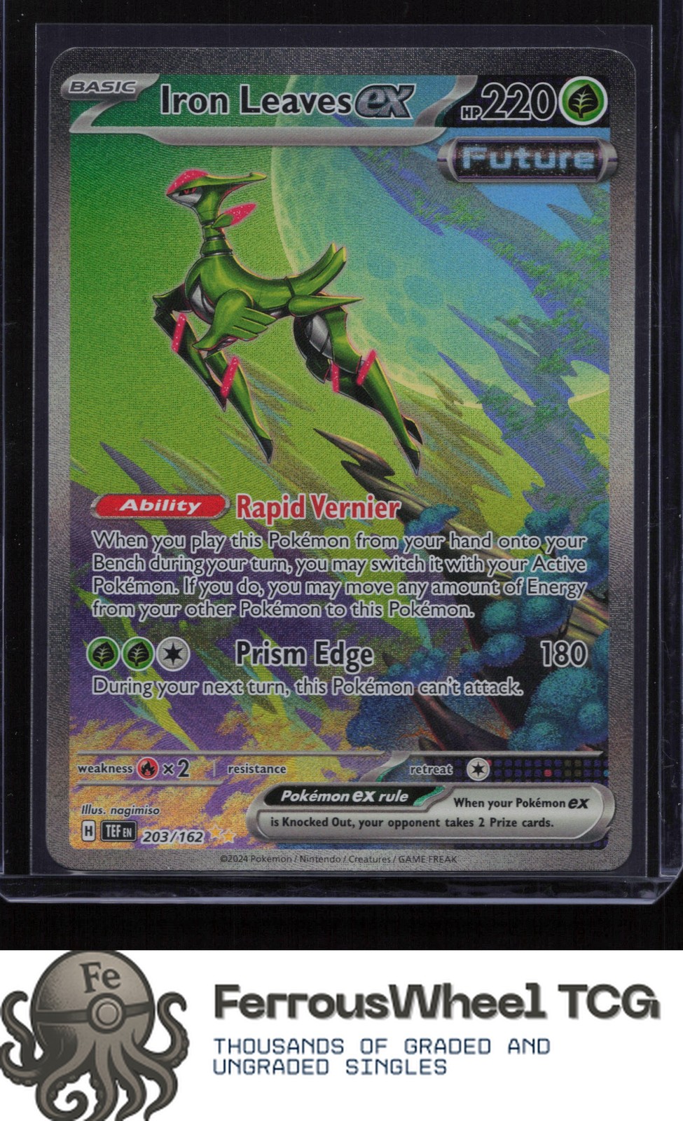 Iron Leaves ex 203/162 - SV05: Temporal Forces - (NM)