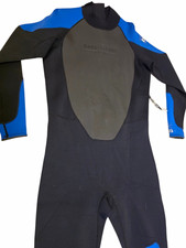 Aqua Lung Sport Quantum Stretch 3mm Ful Bodyl Wetsuit Back Zip XXXL Neoprene