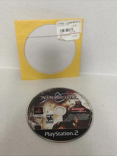 NanoBreaker (PlayStation PS2) DISC ONLY Tested Works