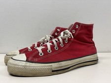Made In USA Converse All Star Chuck Taylor Men  s Size 9.5 Red Vintage