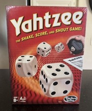 New FACTORY SEALED Yahtzee Dice Game By Hasbro Gaming  2014