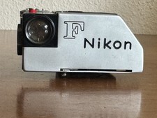 NIKON F Photomic Finder with button pin type power - early 1960s era. EXC shape