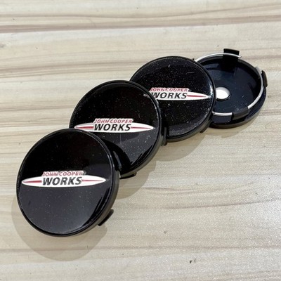 4x 60mm John Cooper Works JCW Emblem Nabendeckel Auto Radkappen Für Mini Cooper