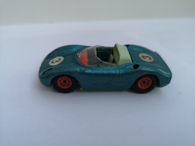 Majorette No. 9 Ferrari LM Rail Route 1:55 blau