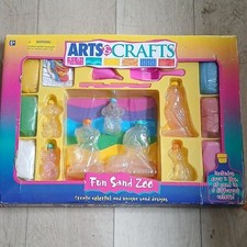 Arts Crafts Fun Sand Zoo Sand Art Kit Includes Bottles Colored Sand