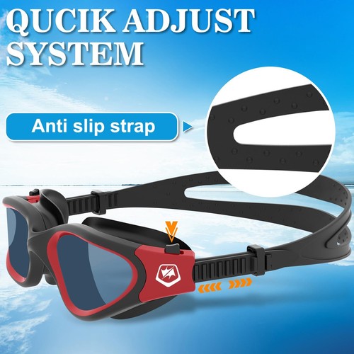 Polarized Swimming Goggles Swim Pool Goggles Anti Fog Anti UV No Leakage Clea... - Picture 5 of 6