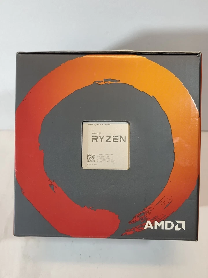 NEW AMD RYZEN 3 1300X Quad Core 3.7 GHz Turbo YD130XBBAEBOX Processor w/Cooler - Image 3 of 4