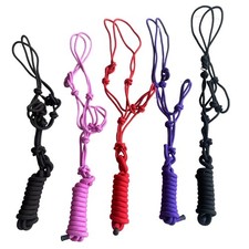 3/8" Rope Halter with 9' Lead   Multiple Colors