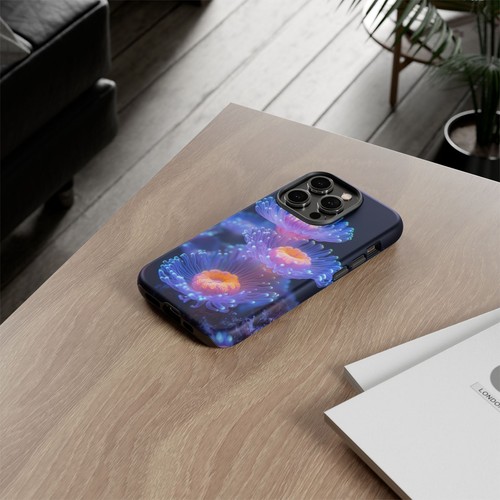 For iPhone | Samsung Galaxy | Pixel Phone Case - Bioluminescent Anemone Glow - 第 75/255 張圖片