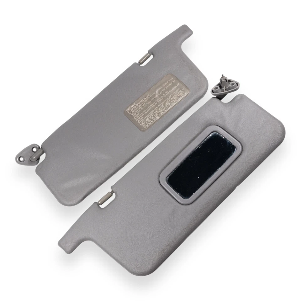 1993-1996 Subaru Impreza WRX STi conjunto de par de para-sol lateral para motorista e passageiro cinza - Imagem 2 de 4