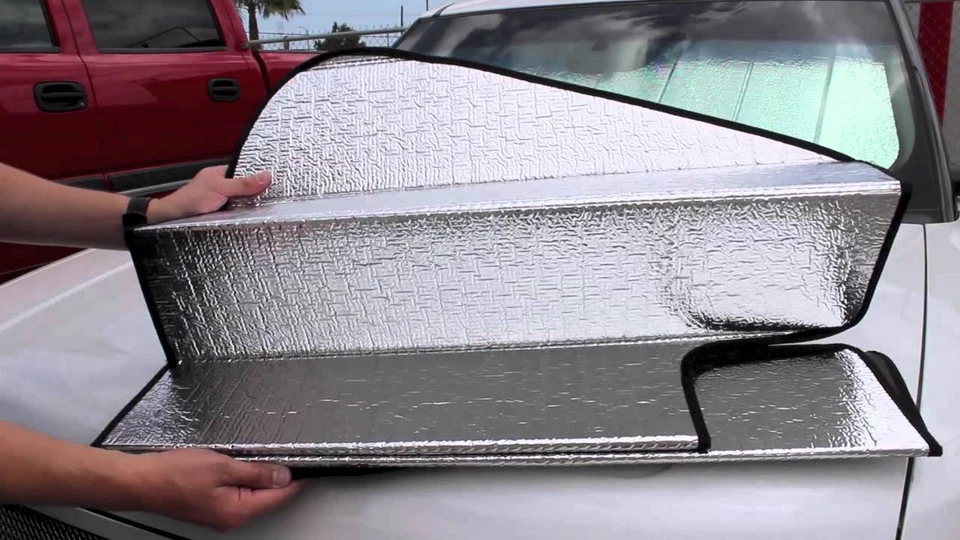 Ultimate Reflector PLEGABLE Parasol Personalizado con BOLSA para Protector de Pantalla Térmica BMW Foto 3 de 4