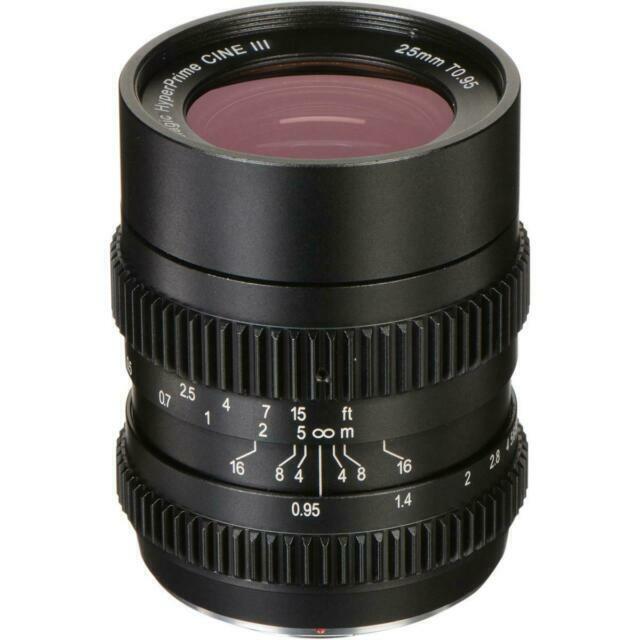 SLR Magic HyperPrime CINE III 25mm ｜G335 HyperPrime 25mm T0.95 III CINE Lens ( MFT-Mount ) | SLR Magic