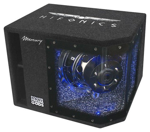 HIFONICS MR10BP 25 cm (10") Single Bandpass Subwoofer Box mit Plexiglas 800 Watt - 第 6/7 張圖片
