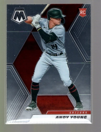 2021 Mosaic Baseball  #210 Andy Young Arizona Diamondbacks  Rookie RC