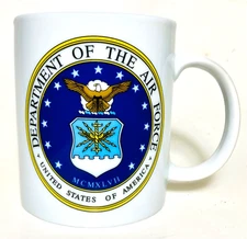 United States Of America Department Of The Air Force Coffee Cup