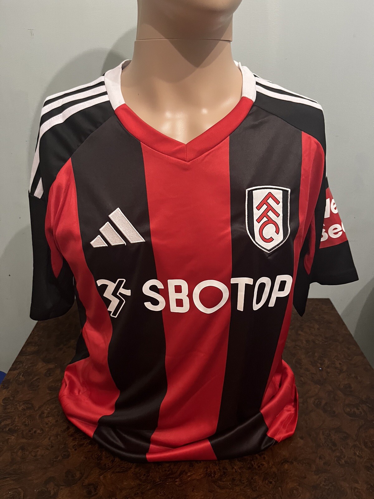 FILA Maglia Smith Rowe Fulham Away Stripes taglia US XL