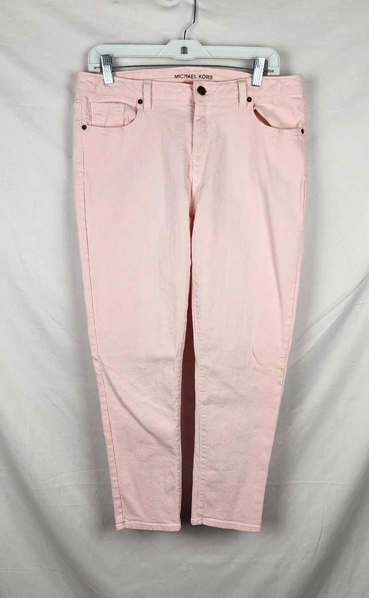 Michael Kors Women s Pink Denim Jeans sz 10