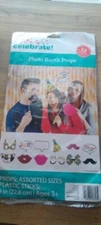 Celebrate Happy Birthday 12 Piece Photo Booth Props Birthday Supplies 