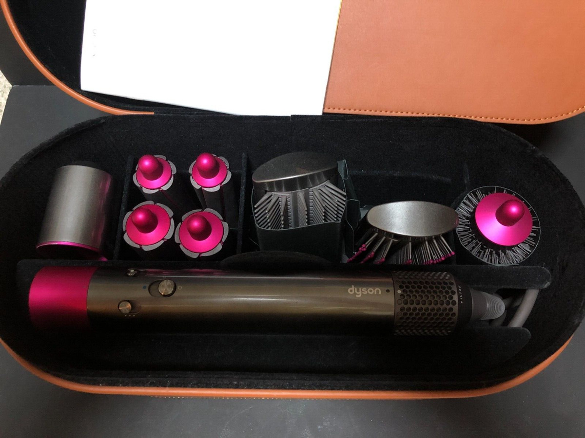 Dyson Airwrap Complete Hair Styler HS01 COMP FN Nickel Fuchsia Iron 100V  50/60Hz