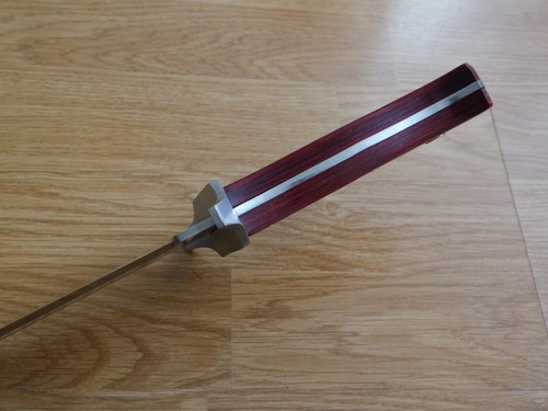 18” Bowie Knife Extra Large Sawback Wood Handle Mega Thick Heavy Duty Classic - Picture 5 of 8