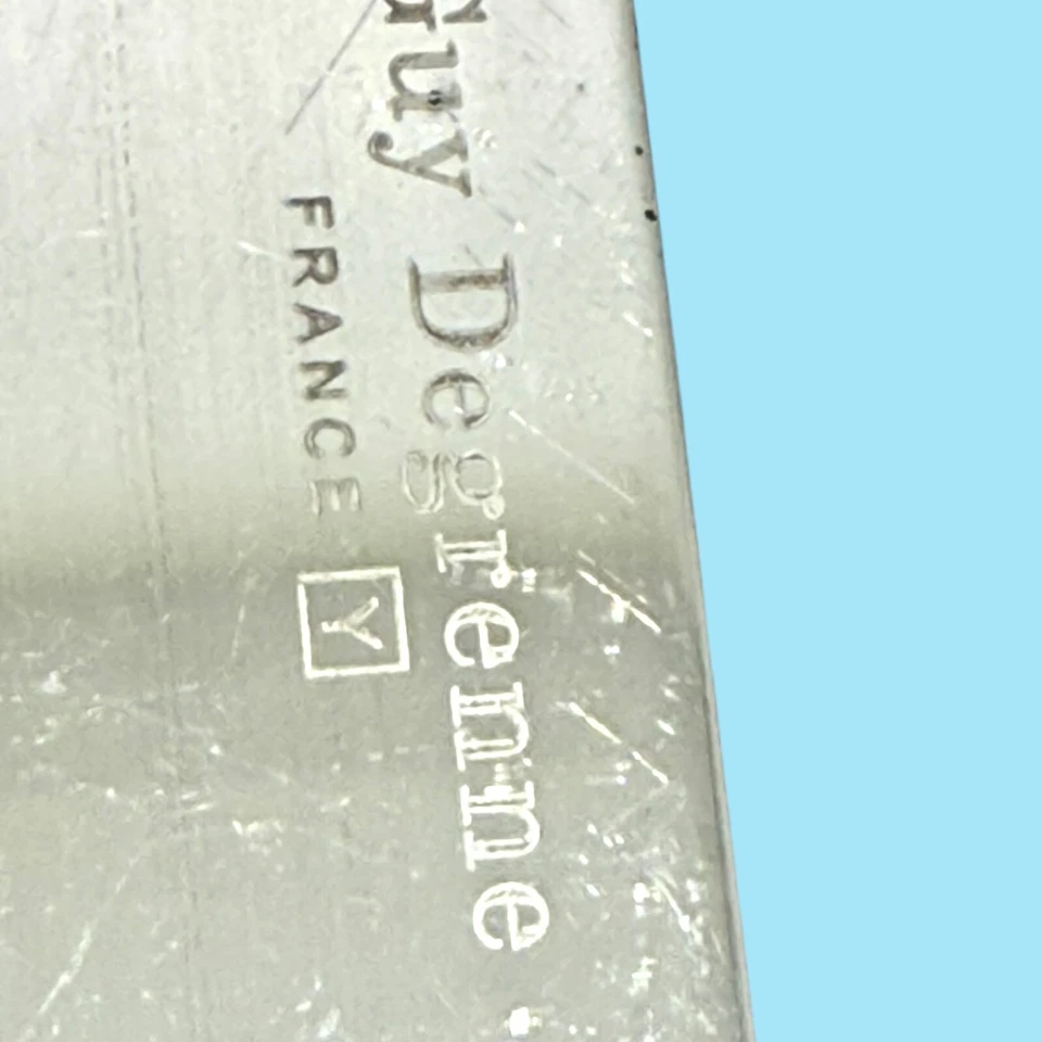 Juego de cubiertos GUY DEGRENNE Beau Manoir 5 piezas cuchillo tenedor cuchara cena Francia Foto 3 de 3