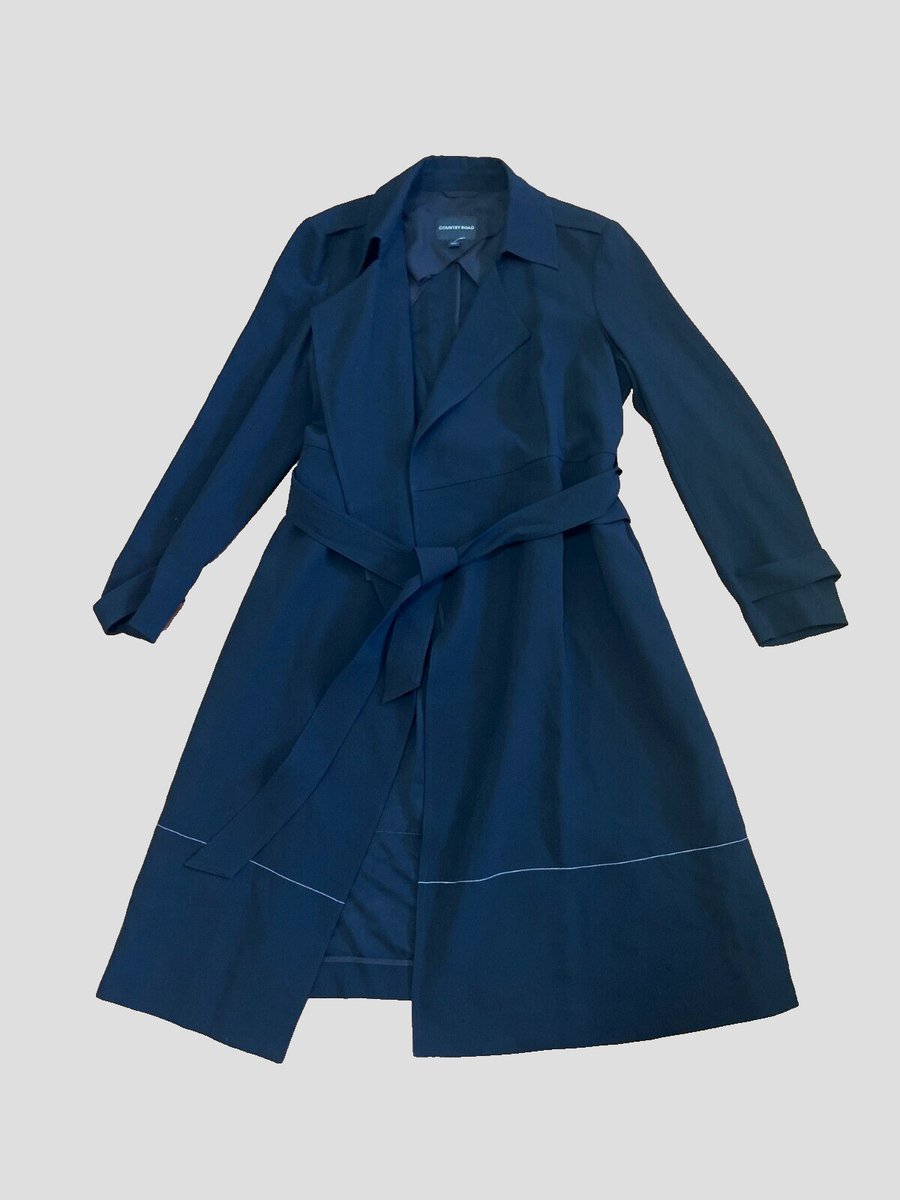 16 Country Road Duster Coat *BUY FIVE ITEMS GET POST