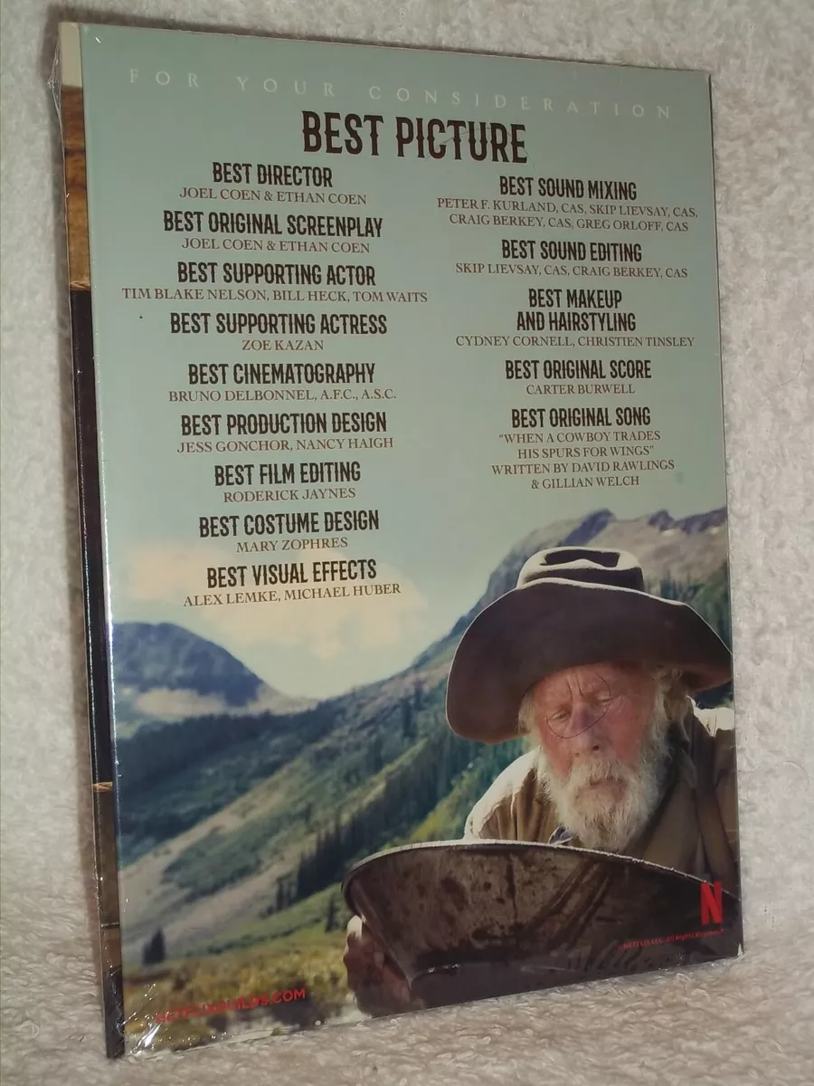 The Ballad Of Buster Scruggs (DVD 2018) Harry Melling James Franco