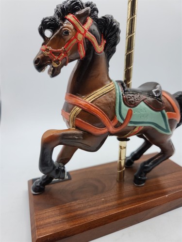 Vintage Rare PJs Cavalry Collection "Ghost" Carousel Horse Muller Style - Signed - Bild 5 von 10