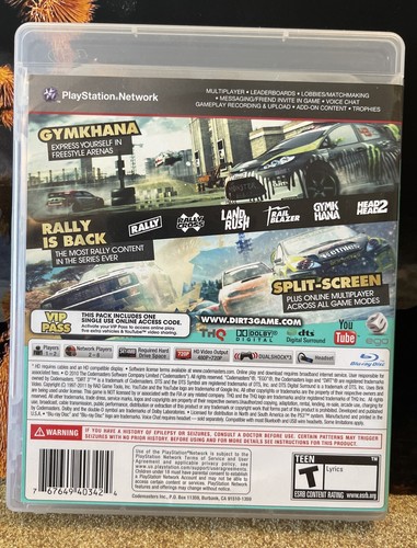 Dirt 3 PS3 - Imagen 2 de 4