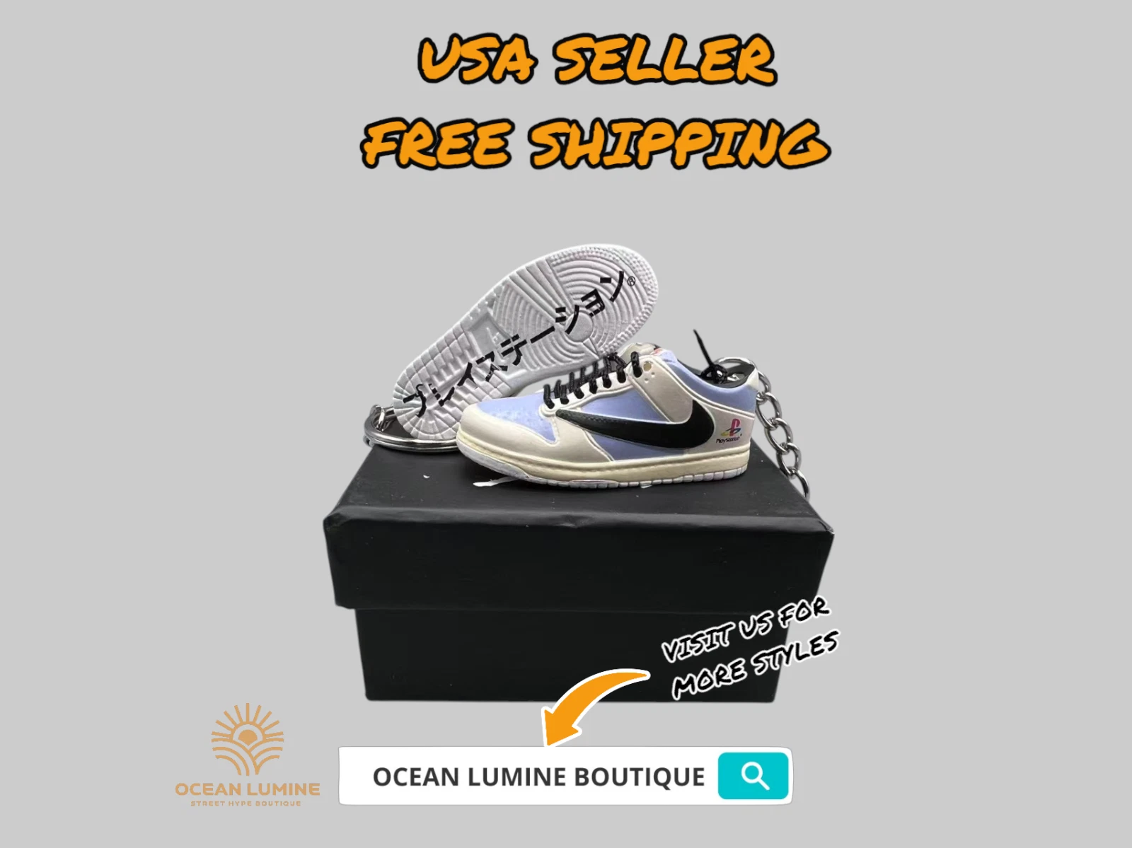 Jordan 3D Mini Sneaker Porte clés Streethype Sneaker Collection Minatare Chaussures