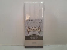 Sew-Ology - Extra Wide Double Fold Bias Tape - White (3 Yards x 1/2") #447508