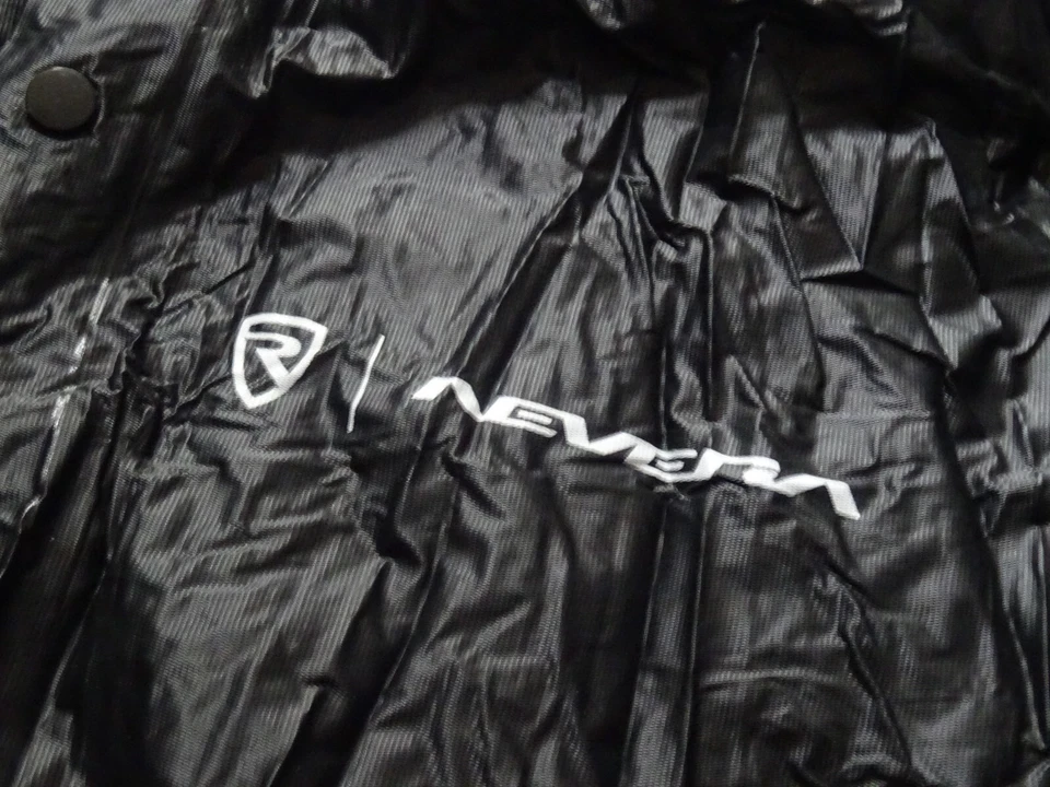 Rimac Nevera 15 Year anniversary black rain poncho / temporary jacket - Image 2 of 3