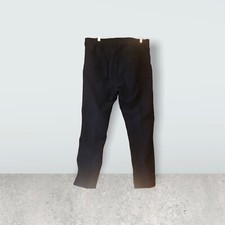 Lands' End Straight Fit size 35-30 Men's brushed cotton pants navy