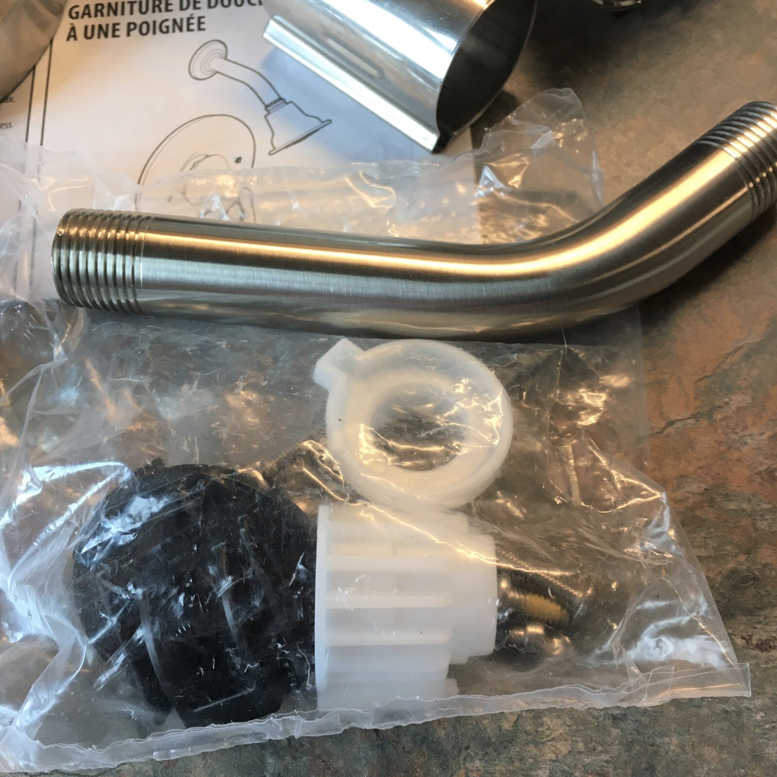 Moen T2472EPBN Genta 1.75 GPM Posi Temp Shower Head Trim Brushed