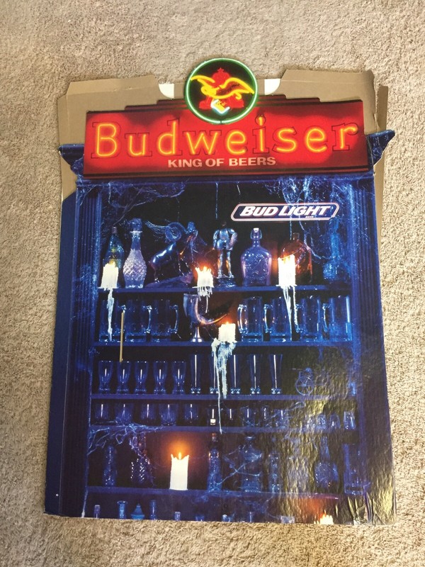 Tales from the CRYPT KEEPER store display promo STANDEE-BUDWEISER PART ONLY 1995