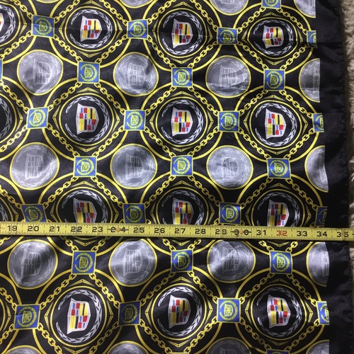 Cadillac Logo Scarf Large Square 35in X 35 In Scarves Wrap - Picture 3 of 7