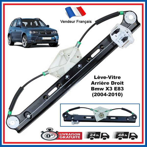 Mecanisme De Leve Vitre ArrièRe Droit FüR BMW X3 E83 51353448252 3448252-image