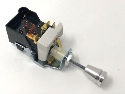 Schalter für Scheinwerfer mit Billet Aluminum Knopf Hebel VW Bus Universal Auto