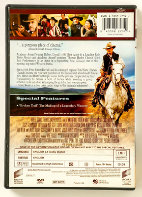Broken Trail (DVD/2008) Robert Duvall, Thomas Haden Church, Walter