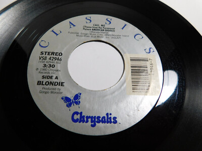 Blondie   Call Me / Atomic 1980 7'' Single VS8 42946