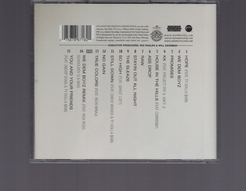 Blacc Hollywood / SIGNIERT / CD / Wiz Khalifa / 2014 Atlantic 544979-2 - Bild 2 von 3