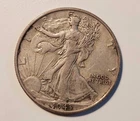 1943 Liberty Walking Half Dollar -90% Silver(823h)