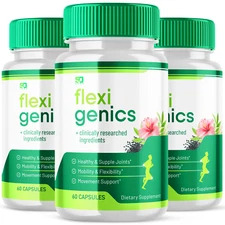 Flexigenics Enhance Mobility, Flexibility & Support Active Lifestyle (3 Pack)