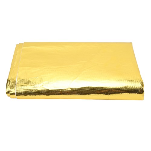 (Gold)Heat Barrier Reflect Sheet Self Adhesive High Temp Heat Shield Wrap Heat - Afbeelding 4 van 23