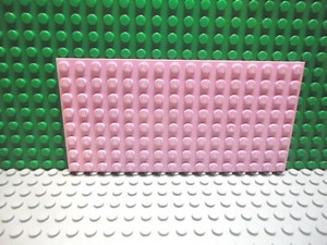 pink lego base plate
